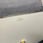 Valentino Small Valentino Garavani Ohval Shoulder Bag In Nappa Calfskin